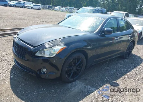 2012 Infiniti M37X z USA, uszkodzony, nr VIN JN1BY1AR2CM392189